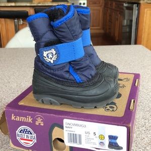 Kamik toddler size 5 snowbug3 boot